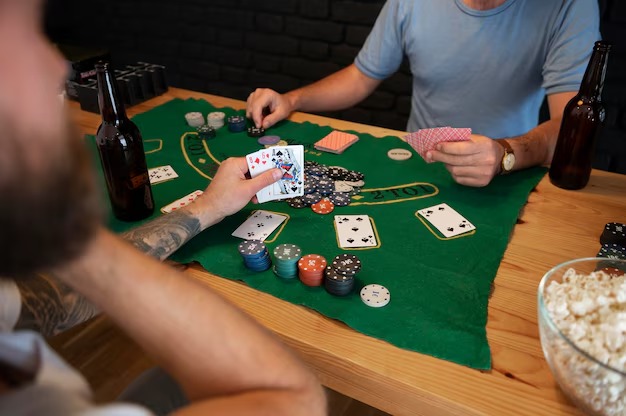 Our bosslot Bali Vacation live dealer table with studio lighting