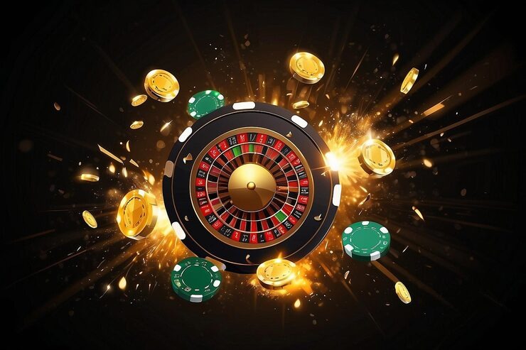 Live European Roulette table with croupier at bosslot